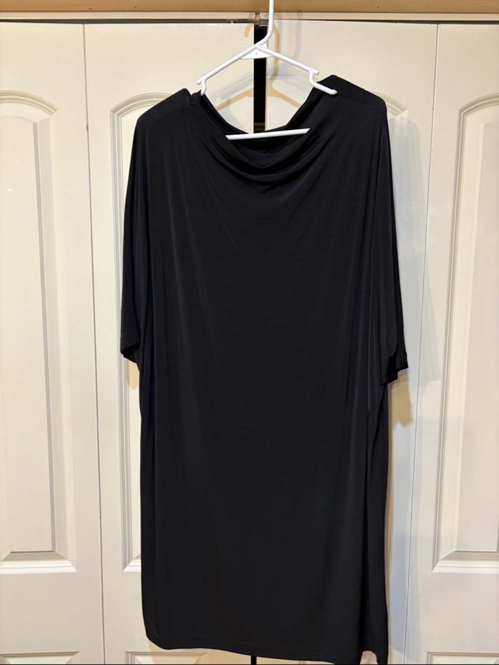 ***Bryn Walker black boat neck size small Viscose blend tunic/dress